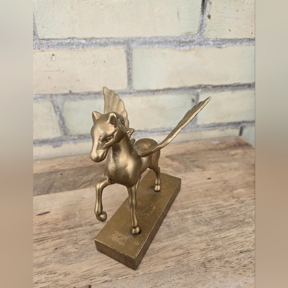 Vintage Brass Pegasus - Picture 7 of 8